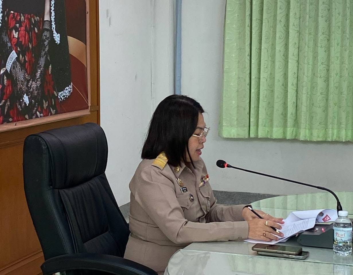 พช.เมืองมหาสารคาม ประชุมคณะอนุกรรมการกลั่นกรองและติดตามการดำเนินงานกองทุน  พัฒนาบทบาทสตรีอำเภอเมืองมหาสารคาม