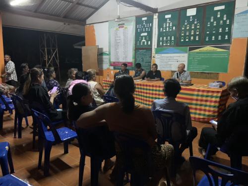 ติดตามสนับสนุน โครงการแก้ไขปัญหาความยากจนบ้านท่างาม